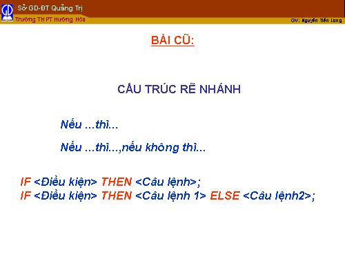 Bài 10. Cấu trúc lặp