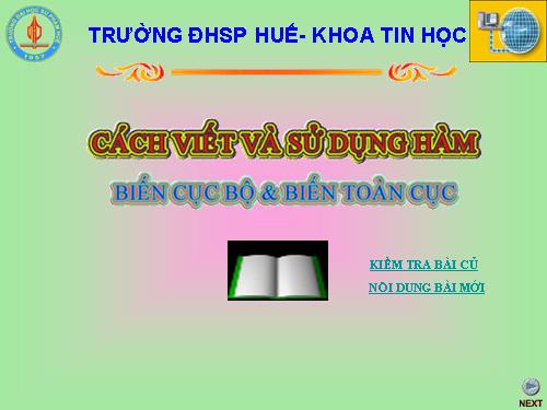 Cách viết và sử dụng hàm