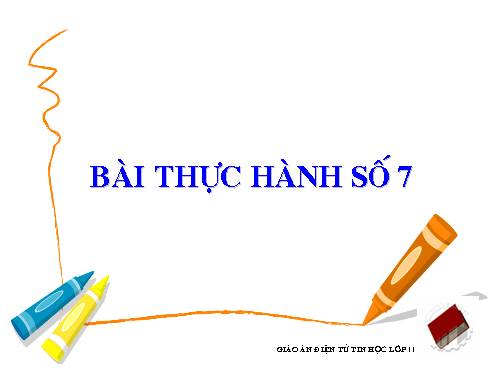 Bài tập và thực hành 7