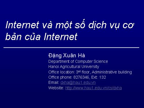 internet là gì