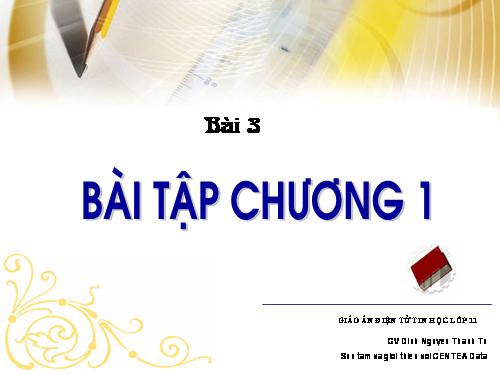 Bài tập và thực hành 1