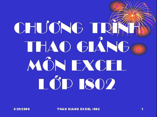 cac ham trong EXCEL