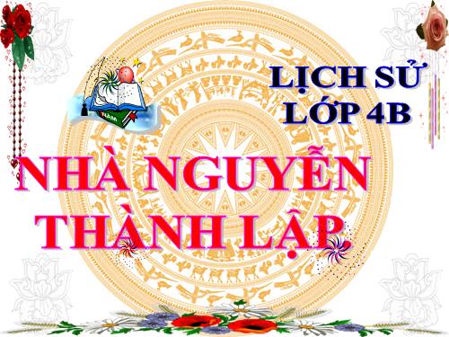 Bài 27. Nhà Nguyễn thành lập