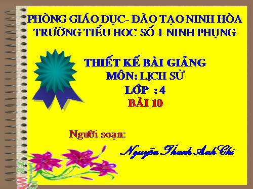 Bài 10. Chùa thời Lý