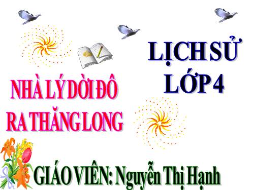 Bài 9. Nhà Lý dời đô ra Thăng Long