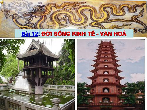 Bai 12: Đời sống kinh tế, văn hoá( tiết 2 )