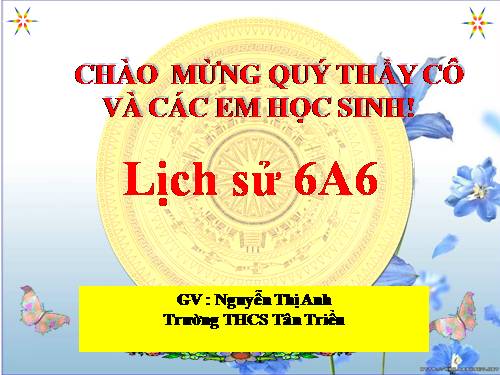 Bài 23. Những cuộc khởi nghĩa lớn trong các thế kỉ VII-IX