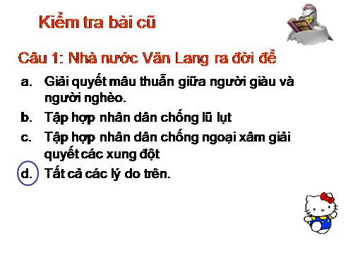 Bài 13. Đời sống vật chất và tinh thần của cư dân Văn Lang