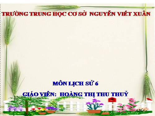 Bài 9. Đời sống của người nguyên thuỷ trên đất nước ta