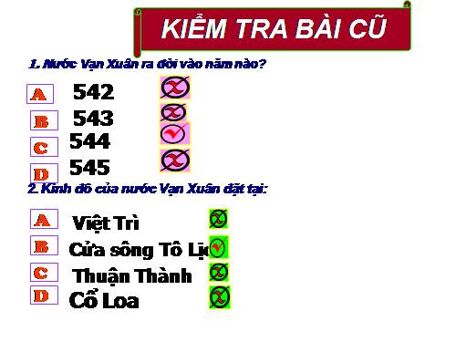 Bài 23. Những cuộc khởi nghĩa lớn trong các thế kỉ VII-IX