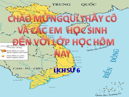 Bài 23. Những cuộc khởi nghĩa lớn trong các thế kỉ VII-IX