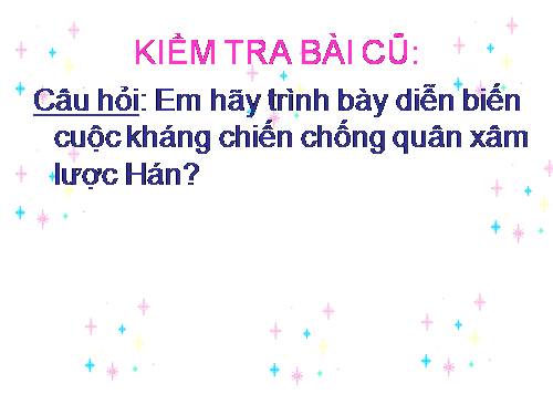 Bài 19. Từ sau Trưng Vương đến trước Lý Nam Đế (Giữa thế kỉ I - Giữa thế kỉ VI)