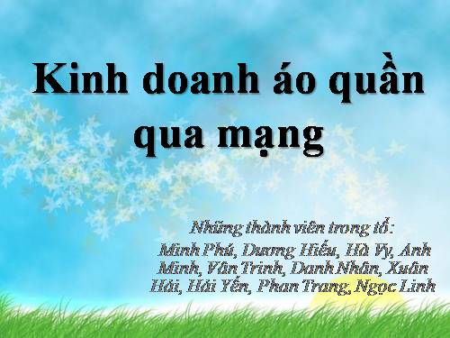 Bài 52. Thực hành: Lựa chọn cơ hội kinh doanh