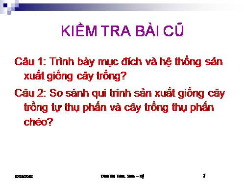 Bài 6. Ứng dụng công nghệ nuôi cấy mô tế bào trong nhân giống cây trồng nông, lâm nghiệp