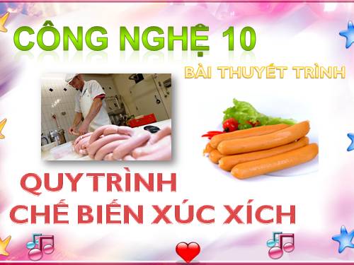 Bài 44. Chế biến lương thực, thực phẩm