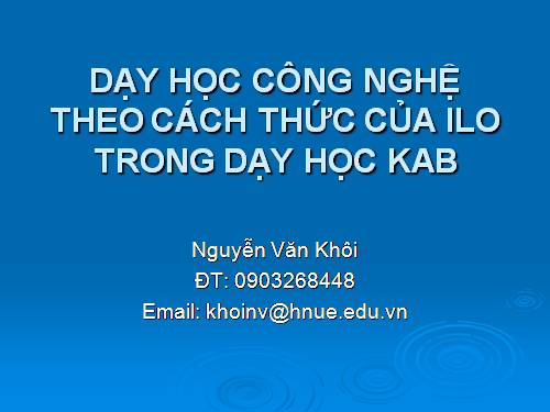 TÌM HIỂU VỀ KINH DOANH TRONG MÔN CÔNG NGHỆ