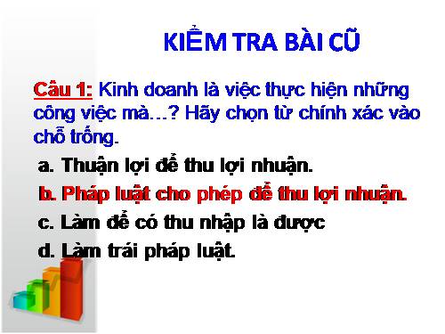 Bài 50. Doanh nghiệp và hoạt động kinh doanh của doanh nghiệp