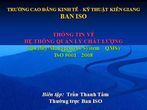 Huấn luyện ISO