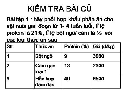 Bài 31. Sản xuất thức ăn nuôi thủy sản