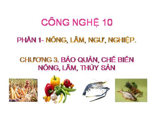 Bài 42. Bảo quản lương thực, thực phẩm