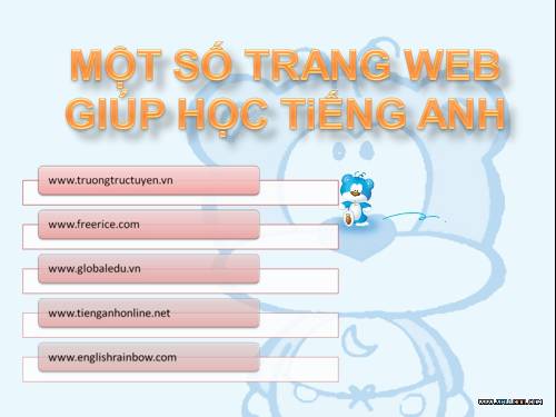 Một số trang web học tiếng anh (2)