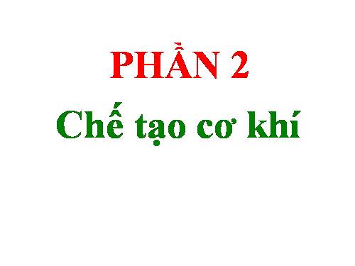 Bài 15. Vật liệu cơ khí