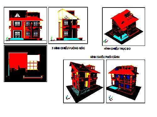 Bài 7. Hình chiếu phối cảnh