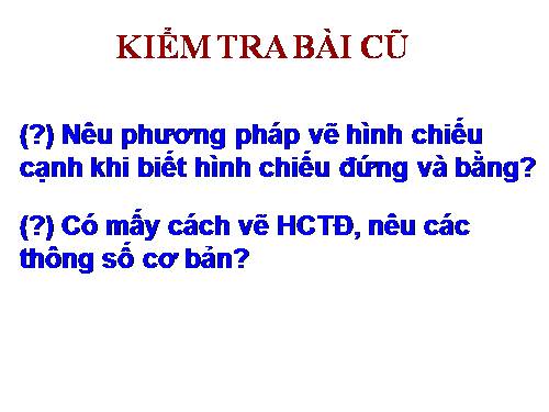 Bài 6. Thực hành: Biểu diễn vật thể