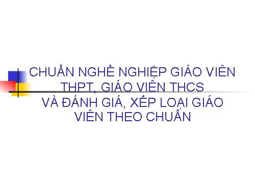 Bai giang chuan nghe nghiep