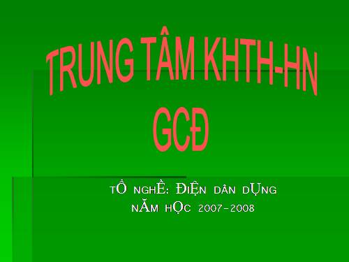 chuongV.mot so kien thuc co ban ve chieu sang