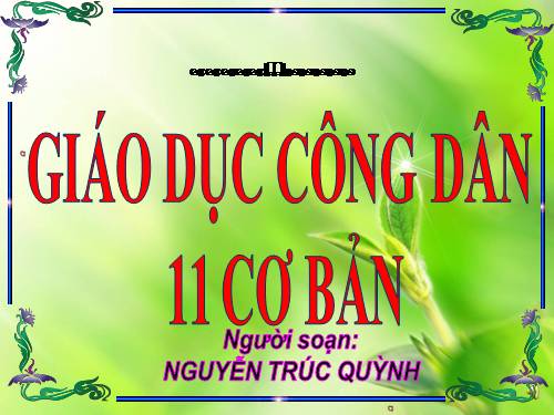 Bài 12. Chính sách tài nguyên và bảo vệ môi trường