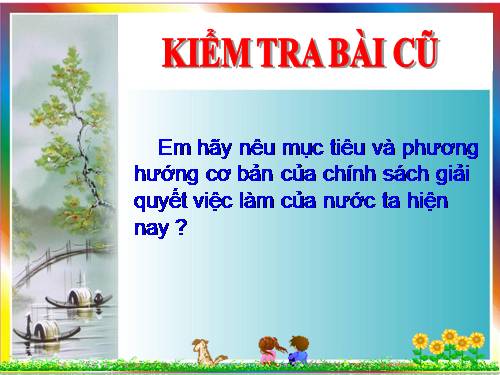 Bài 12. Chính sách tài nguyên và bảo vệ môi trường