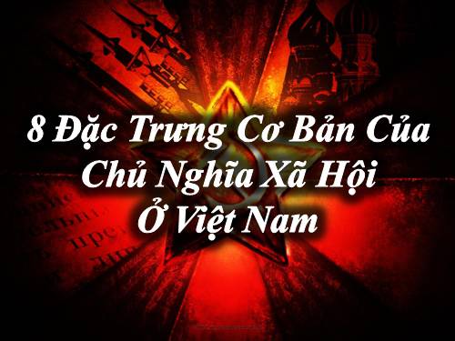 Bài 8. Chủ nghĩa xã hội