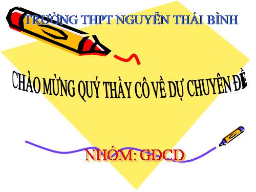 chuyên đề: Học sinh với văn hóa giao thông