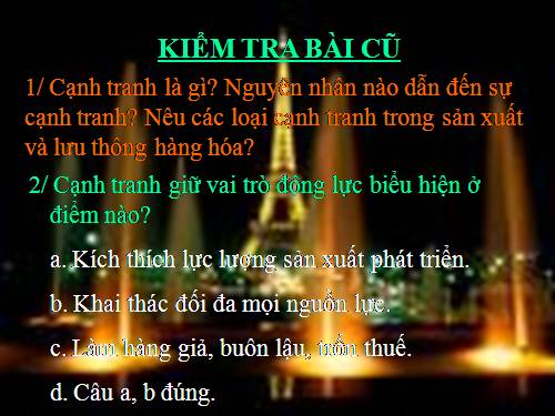 Bài 5. Cung - cầu trong sản xuất và lưu thông hàng hoá