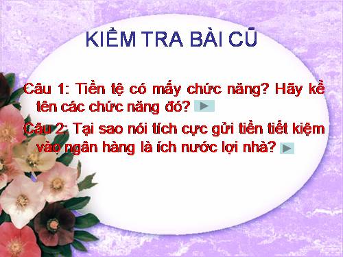 Bài 2. Hàng hoá - tiền tệ - thị trường