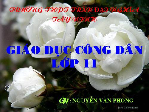 Bài 1. Công dân với sự phát triển kinh tế