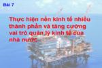 Bài 7. Thực hiện nền kinh tế nhiều thành phần và tăng cường vai trò quản lí kinh tế của Nhà nước