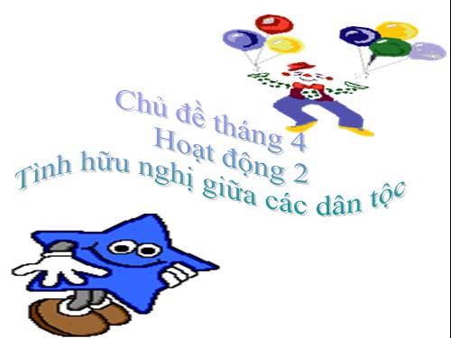 Hoạt động ngoài giờ lên lớp (tháng 4)