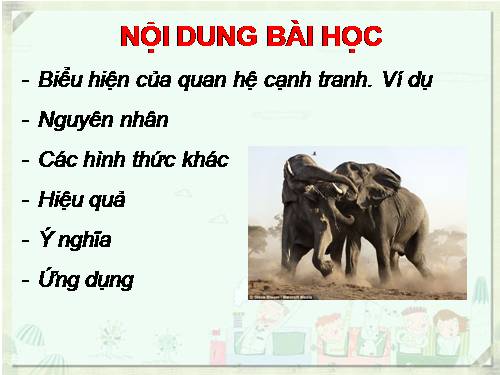 Bài 51. Khái niệm về quần thể và mối quan hệ giữa các cá thể trong quần thể