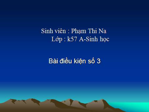 Bài 58. Diễn thế sinh thái