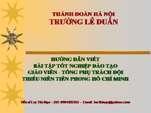 Bài tập tôt nghiệp TPT