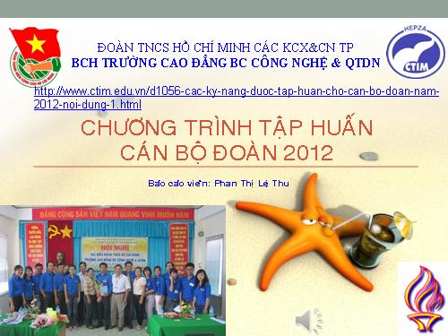 GD HN:Tài liệu tập huấn cán bộ Đoàn