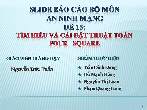 An ninh mang