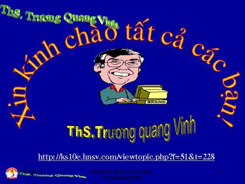 GD HN: BG quản lý học