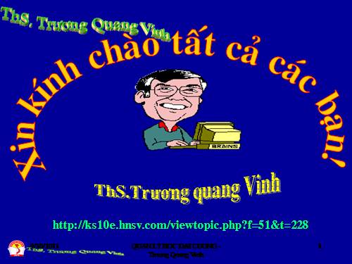 GD HN: ST BG quản trị học