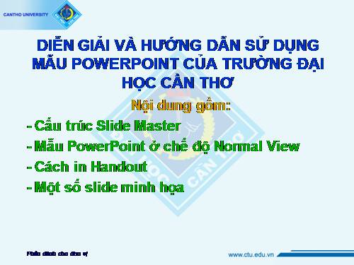 GD HN: ST mẫu powerpoint