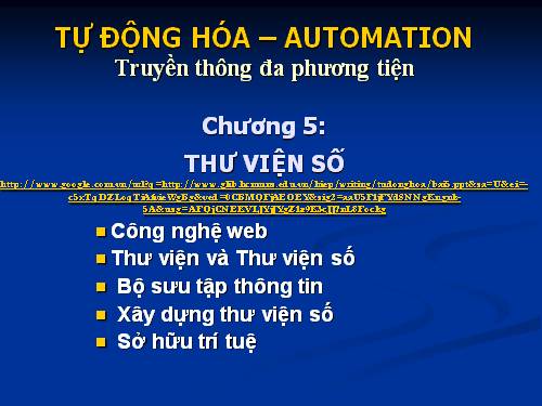 GD HN: STGT truyền thông đa phương tiện- TVS