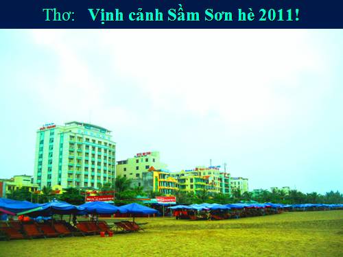 Đoàn: Vịnh cảnh Sầm Sơn, Thanh hóa