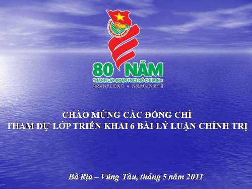 BAI LY LUAN CHINH TRI DANH CHO DOAN VIEN